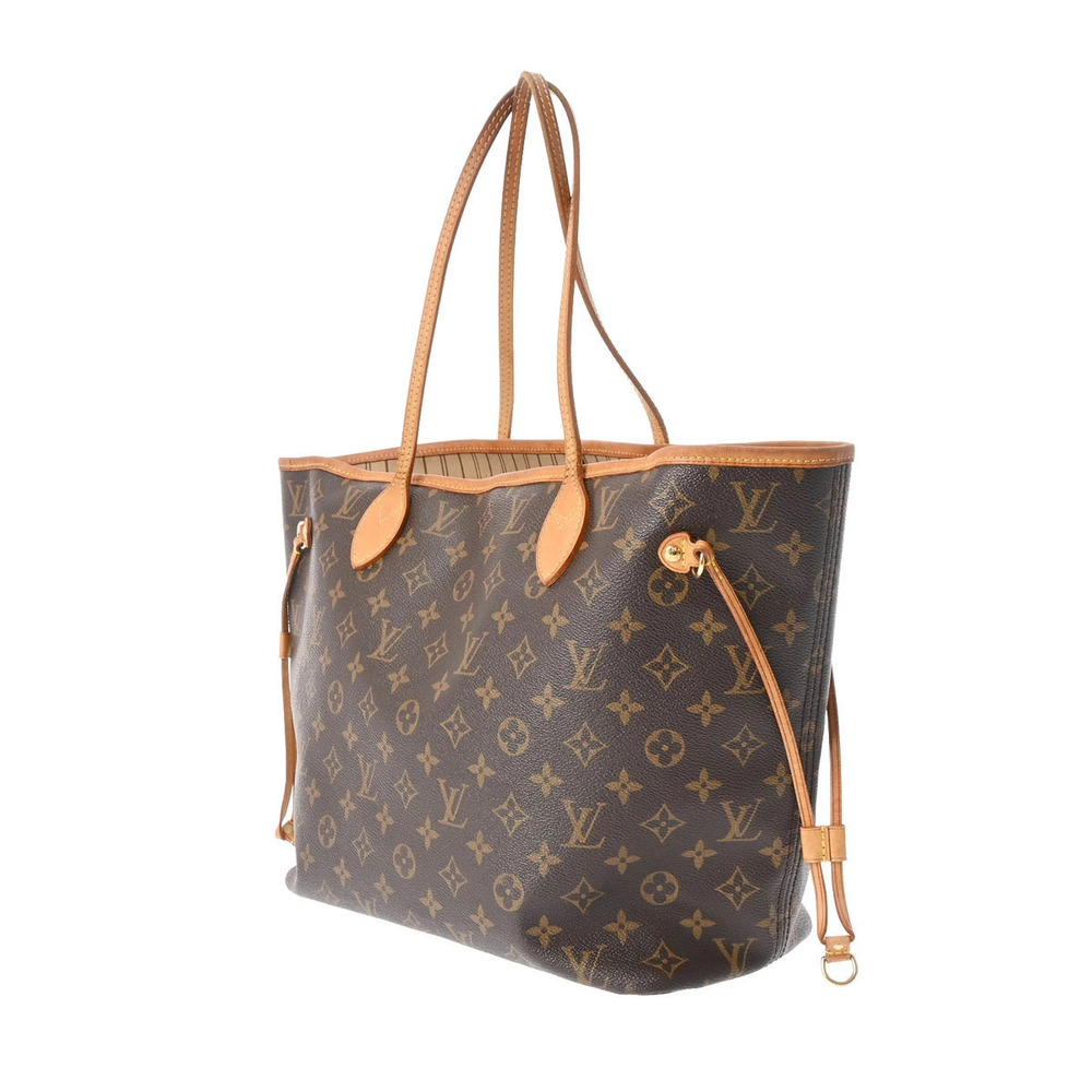 Louis Vuitton Brown Neverfull Monogram Canvas Tote Bag Brown